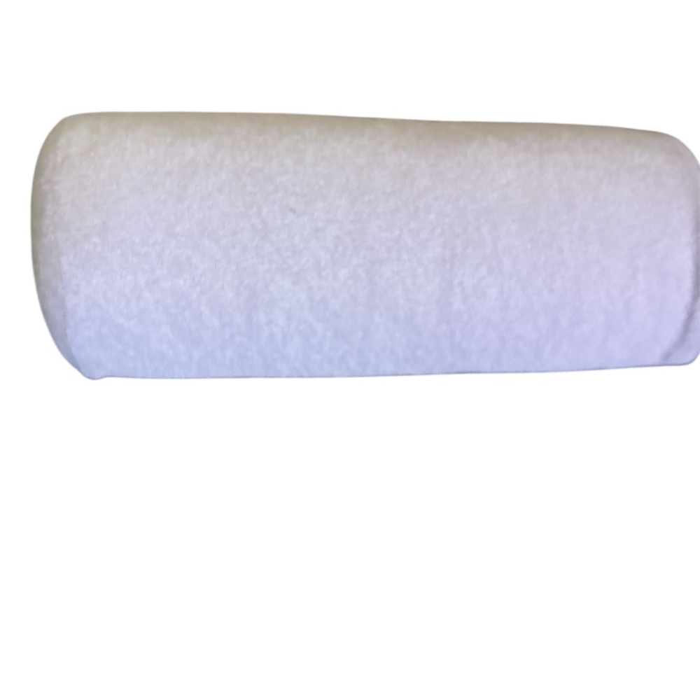 White Cylindrical Pillow